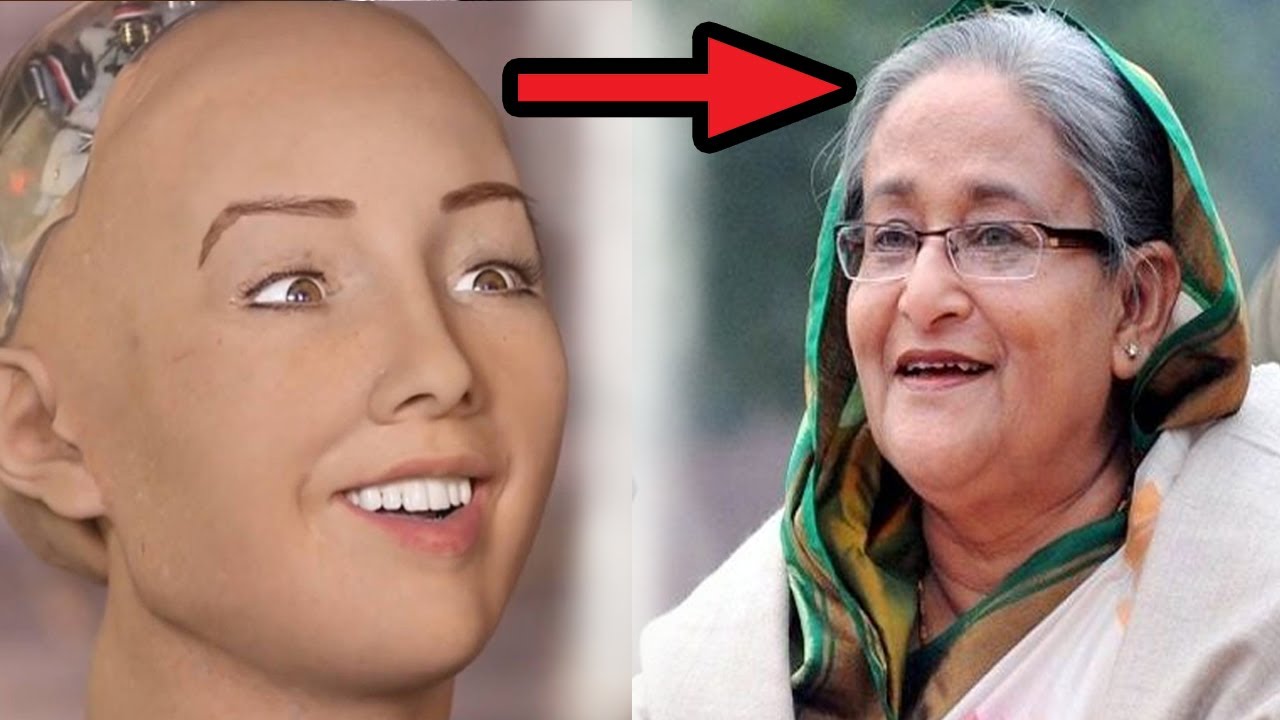 প্রধানমন্ত্রীকে চমকে দিলো সোফিয়া !! | sophia robot  | Bangla news update