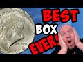How Much Silver Can You Find In A Box Of Half Dollars? Best Box EVER!