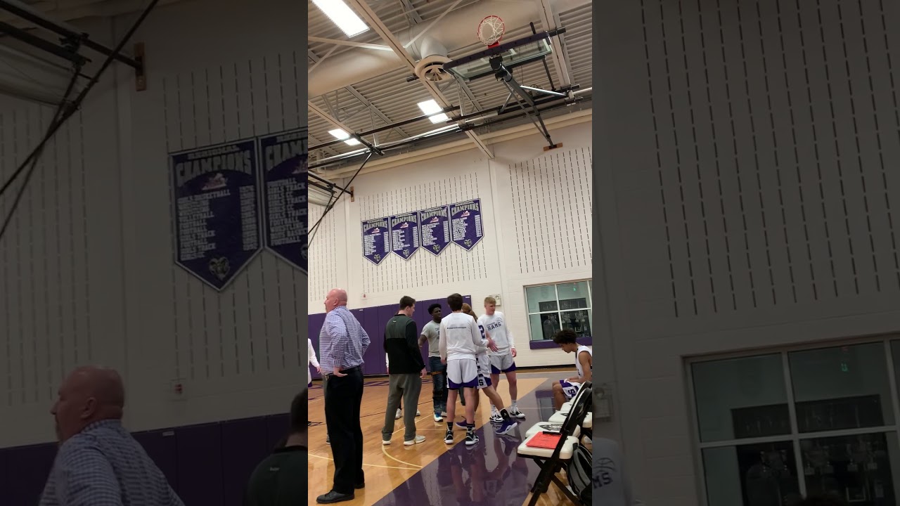 Strasburg boys basketball player intro, Jan. 29, 2020 YouTube