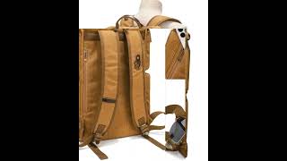 Large Canvas Travel Backpack Duffel for Men and Women