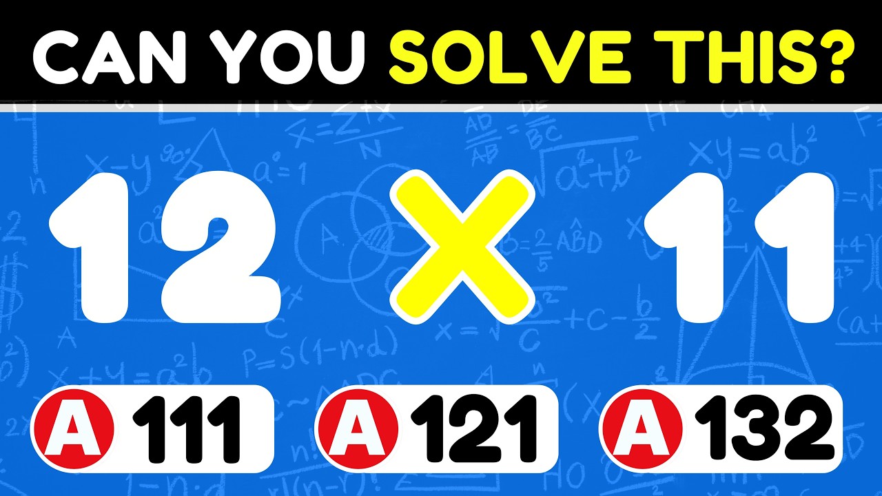 Can You Solve This? 🧠 | Math Challenge! I Math Quiz I  ⁨@QuizDig⁩