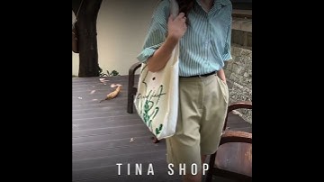 Túi tote vải đeo chéo đi học canvas hàn quốc TX057 - Tina Shop