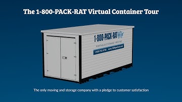 Storage Container Virtual Tour | 1-800-PACK-RAT