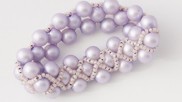 How To Make a Beautiful Pearl Beaded Bracelet - DIY Style Tutorial - Guidecentral