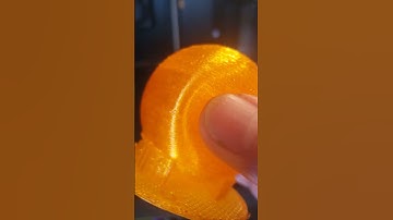 3D print TPU sealed ball, successful or failure?  Creality K1 3D printed