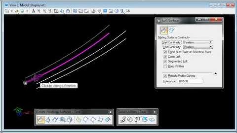 create solid or loft surface   MicroStation Forum