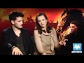 War Horse Interview with Jeremy Irvine &amp; Emily Watson