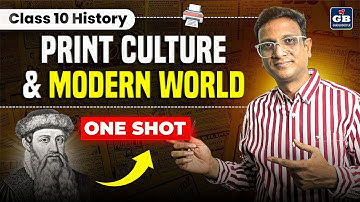 Print Culture and the Modern World Class 10 History | Full Chapter Explanation | Gradebooster
