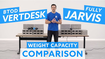 VertDesk v3 vs Fully Jarvis Standing Desk Weight Capacity Comparison