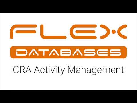 Flex Databases CTMS - CRA Activity Management