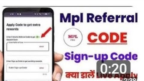 MPL App Referral Code 👇| MPL Sign Up Code | Apply Code to Get Extra 🤑Rewards #mpl #win #mpltricks