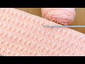  very easy crochet baby blanket for beginners