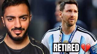 MESSI RETIRES FROM ARGENTINA...