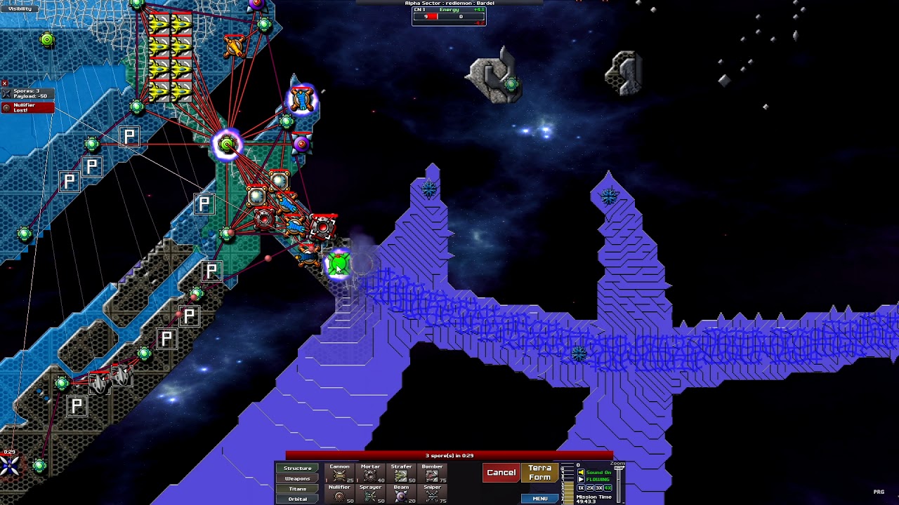 Creeper World 3 Alpha Sector Redlemon Bardel Youtube