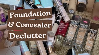 DECLUTTERING MY COLLECTION PT. 1 *Foundations & Concealer*
