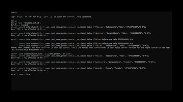 Explain how to insert data into tables created using DDL Query.
