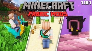 TOP 17 Awesome Minecraft Mods for Fabric 1.18.1!