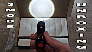 10 Pack LED Mini Tactical Flashlights (Unboxing)