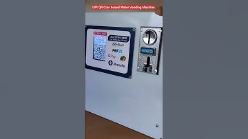 UPI QR COIN based Water Vending Machine | Water ATM #wateratm#upiwateratm