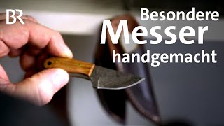Handgemachte Messer im Einsatz in der Küche | Zwischen Spessart und Karwendel | BR