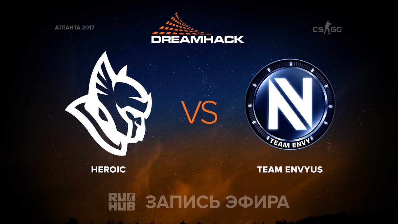 Heroic vs EnVyUs - DreamHack Open Atlanta 2017 - map 3 - de_inferno [MintGod, CrystalMay]
