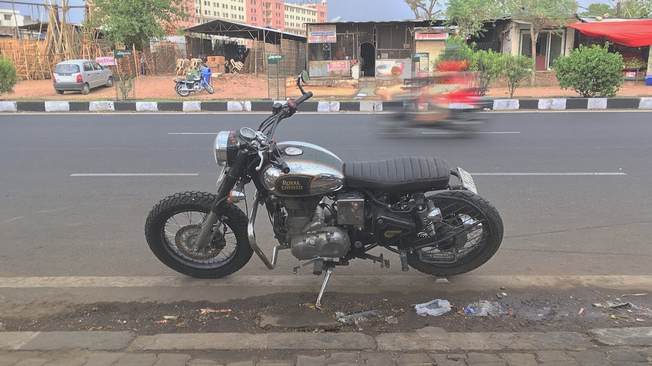 royal enfield classic 350 big tyres