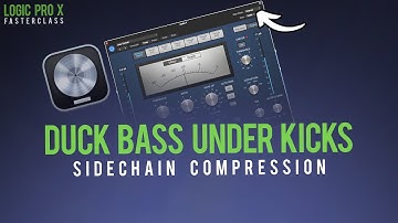 Side-Chain Compression In Logic X - Duck Bass Under Kicks