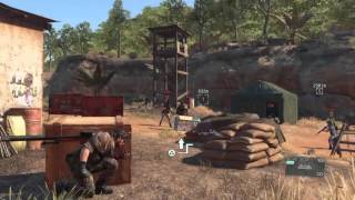 MGSV:TPP - Guards on a loop - "Kept you glitching, huh?"