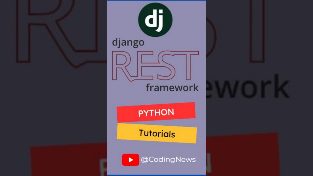 Настройка Django Rest Framework | Учебное пособие по Django 
