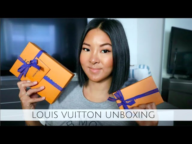 Louis Vuitton unboxing, POCHETTE TRUNK VERTICALE, giveaway winner  announced