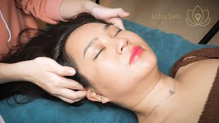 ASMR for Deep Sleep | Head massage for those with insomnia at Haana Spa