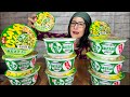 【50歳大食い女】かき揚げが緑色だと…？【緑の天ぷらうどん】