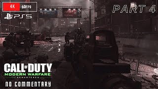 Call of Duty Modern Warfare Remastered Part 4 - No Commentary Gameplay