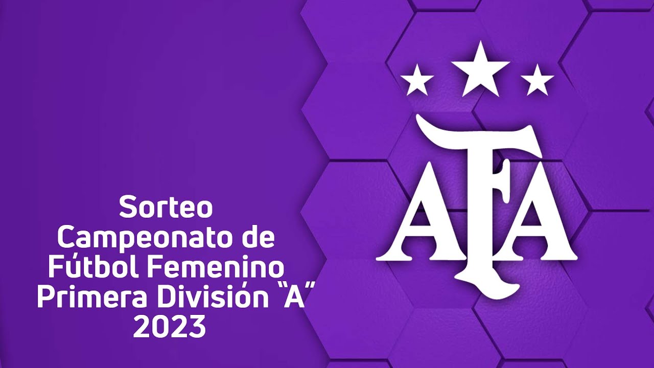 Sorteo Campeonato de Fútbol Femenino - Primera División \