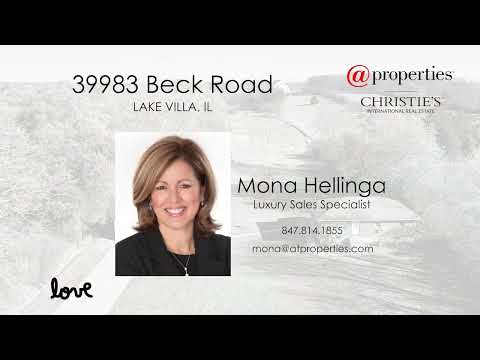 39983 Beck Road, Lake Villa, IL home video tour