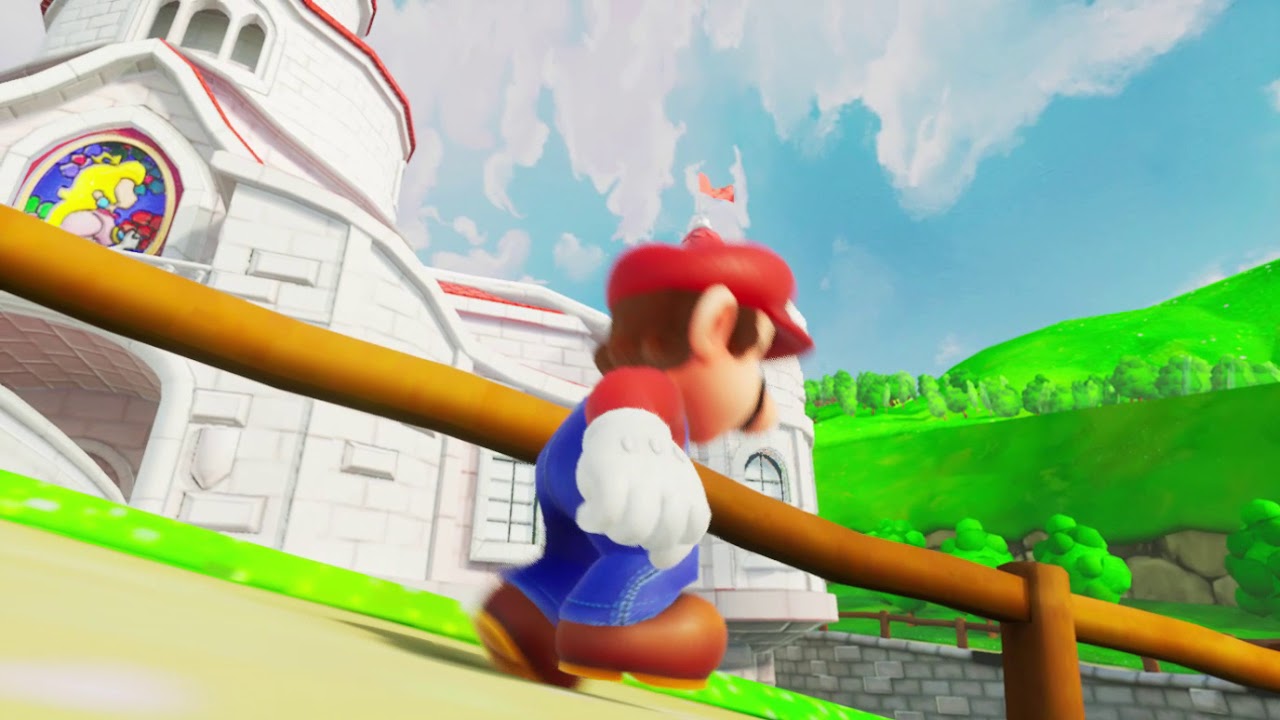 Super Mario 64 Opening - Unreal 4 Engine Demo By CryZENx - YouTube