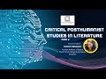Critical Posthumanist Studies in Literature | S2| 8 Feb|Nucleus of Learning and Development