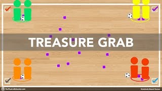 Treasure Grab - Physical Education Game (Fundamental Movement Skills)