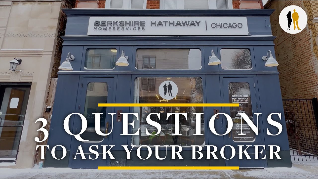Sellers → The 3 Most Important Questions to Ask a Broker