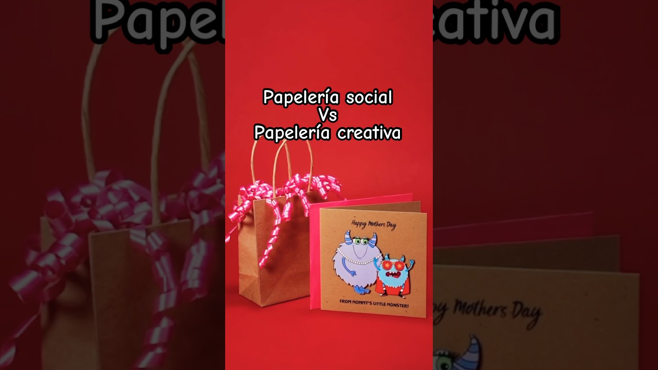 Papelería social vs papelería creativa #papercraft
