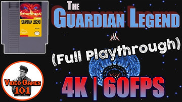 The Guardian Legend | No Death Playthrough | 4K 60FPS | Video Games 101