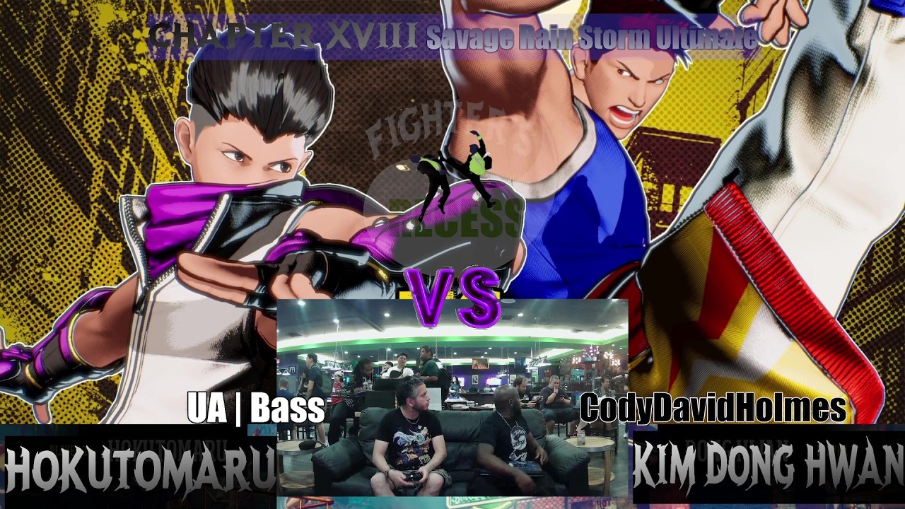 Ch18 - 09. UA | Bass (Hokutomaru) vs CodyDavidHolmes (Kim Dong Hwan) - Losers Final