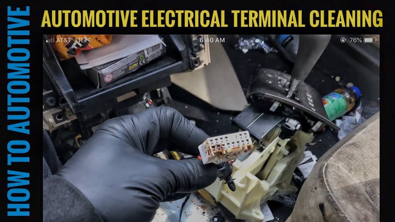 How to Clean Automotive Electrical Terminals with IPA Tools Electrical Terminal Tool   8048