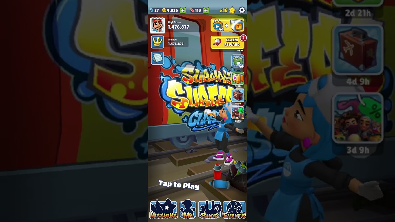 Unlocking Maeko (Street Outfit) & Super Surfers in Subway Surfers Classic 2024!