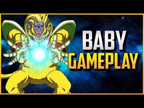 DBFZ ▰ New Super Baby Gameplay From The Devs【Dragon Ball FighterZ】