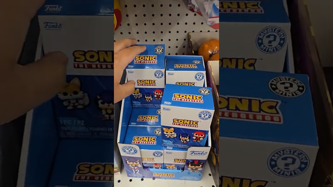 РАСПАКОВКА НОВЫХ МИНИ-КОРОБОК SONIC FUNKO MYSTERY! (РЕДКИЕ КОРОБКИ!)