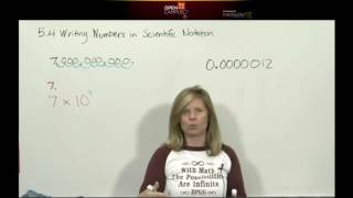 Famous 5 4B Writing Numbers in Scientific Notation Profile