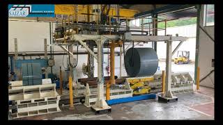 Circumferential & Radial strapping of coils