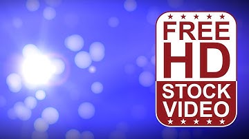 Free Stock Videos – abstract animated blue background with particles floating slowly 2D anim