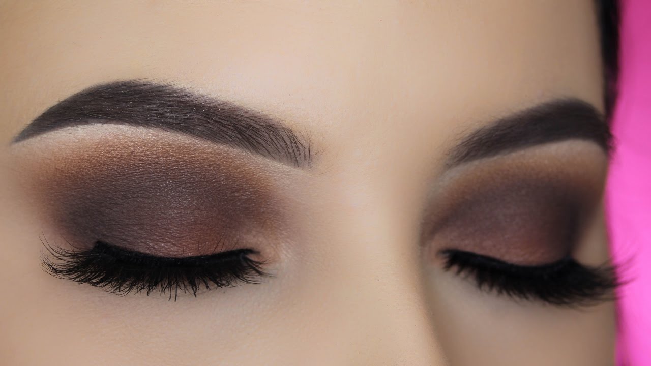 Smoked Out Brown Eye Makeup Tutorial YouTube